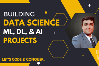 do data science and machine learning projects