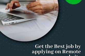 search and apply on remote jobs for you