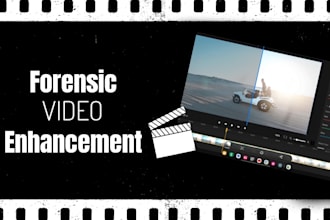 do forensic video enhancement