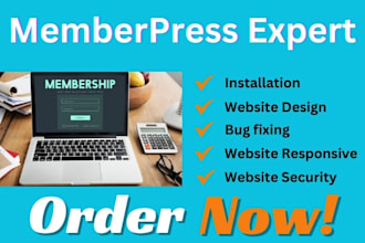 develop a wordpress membership website with memberpress