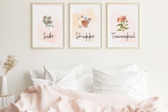 create islamic printable wall art