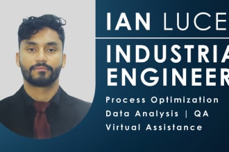 be your industrial engineer for process optimization