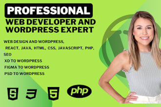 create custom website html template using html css js