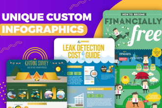 make stunning and beautiful infographics