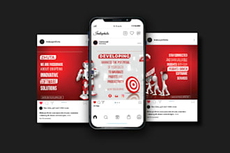 design creative instagram posts for you