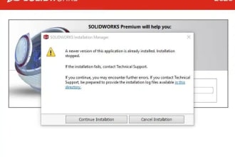 help you install solidworks, revit, sketchup, autocad in pc