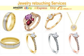 do jewelry product photo retouching, jewelry retouching