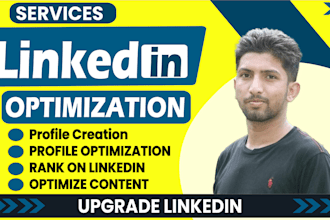 upgrade linkedin profile, CV and business page