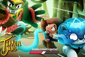 draw game or website illustration splash art artwork