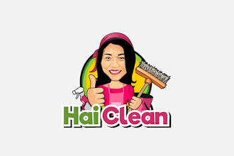 design a superior women cleaning logo for your company