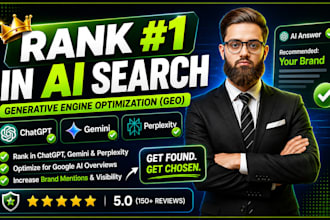 website GEO aeo and ai SEO for chatgpt perplexity gemini ranking