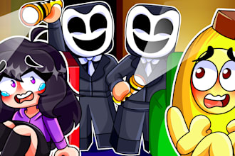 desing cartoon youtube thumbnail any art style