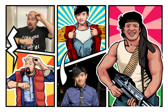 turn your photo into a comic style with the outfit you love