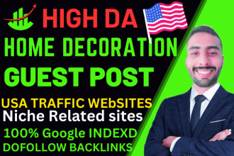 do niche edit link insert guest post on home improvement usa sites