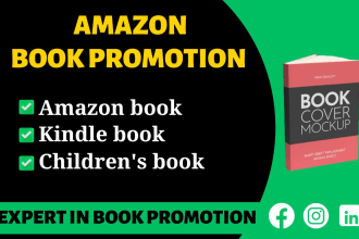 amazon book promotion, book marketing, kindle book promotion