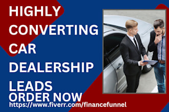 generate car dealership leads website auto dealership leads with facebook ads