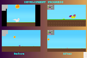 develop or remake a classic game using unity 2d