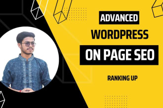 do advanced wordpress onpage SEO for higher ranking