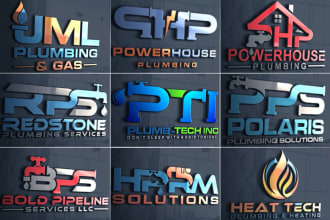 do plumbing heating hvac oil gas and air conditioning logo
