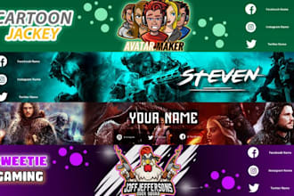 design an amazing youtube gaming banner