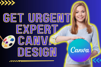 graphic designer, expert in canva poster, logo, velentineday