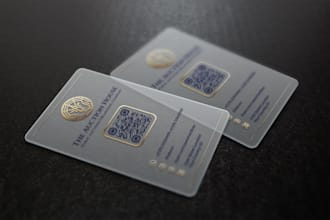 provide plastic business card design