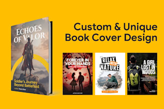 do book cover design, ebook cover design, KDP book cover