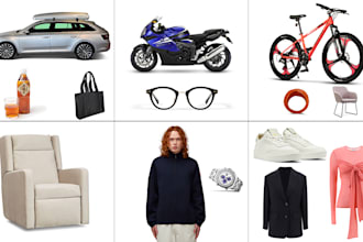 do photo background removal, cut out images, product photo editing