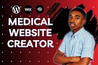 medical, healthcare, dental, clinic, hospital wordpress wix squarespace website