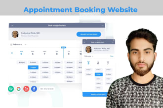 build appointment booking wordpress website for any business