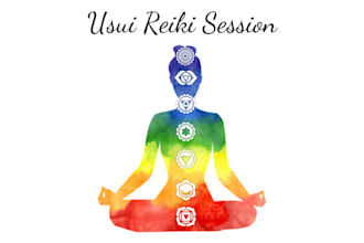 provide a long distance usui reiki master session