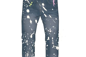 create long pant design development and print design
