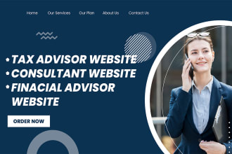 tax advisor website, tax consulting, consulting website, financial advisor