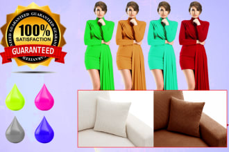 do retouching, color correction and color tone adjustment