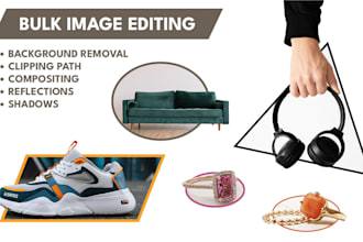 do bulk image background removal, clipping path