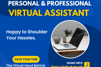 be your personal and professional virtual assistant