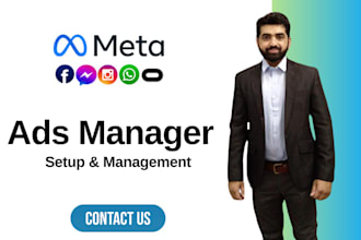 setup and manage facebook and instagram ads campaign