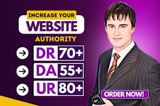 increase domain rating ahrefs dr domain authority da ur with authority backlinks