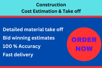 perform thorough cost and material take off calculations