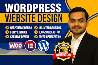 do create a proffesional website on wordpress