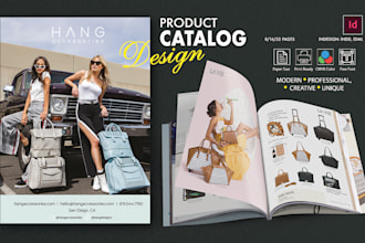 design professional catalog, magazine, and brochure at indesign platform