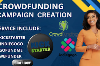 do viral gofundme, kickstarter, indiegogo, crowdfunding campaign promotion