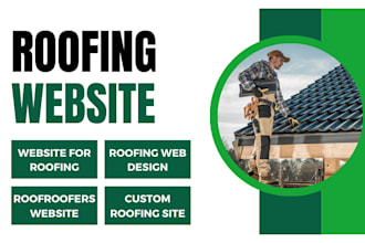 create a roofing website, roofing services website, wordpress roofing website