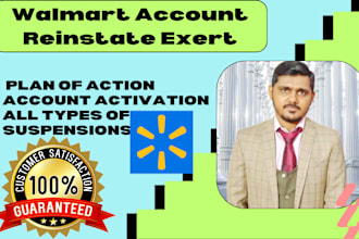 reinstate all types of walmart suspended accounts