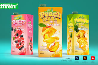do product packaging design, packaging box design, product box and 3d mockup