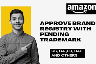 file your trademark in USA,canda,UK for amazon brand registry