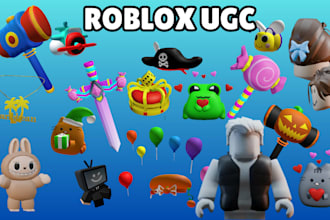 create a 3d roblox ugc accessory, ugc model, roblox clothing