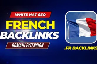 create french backlinks on HQ fr blogs do follow the link