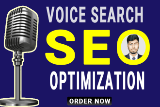 do google voice search SEO optimization for your website quickly
