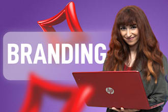 create a brand strategy with visual identity and brand voice